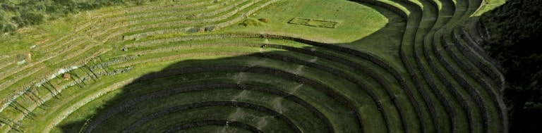 Inca Ruins, Moray, Peru.