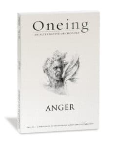 Oneing: Anger cover