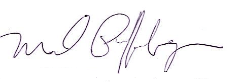 Michael Poffenberger's Signature