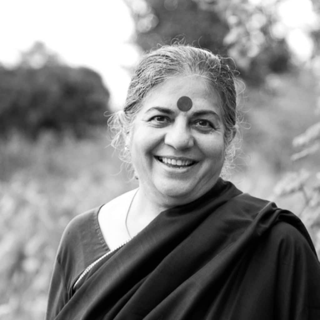 A photo of Dr. Vandana Shiva