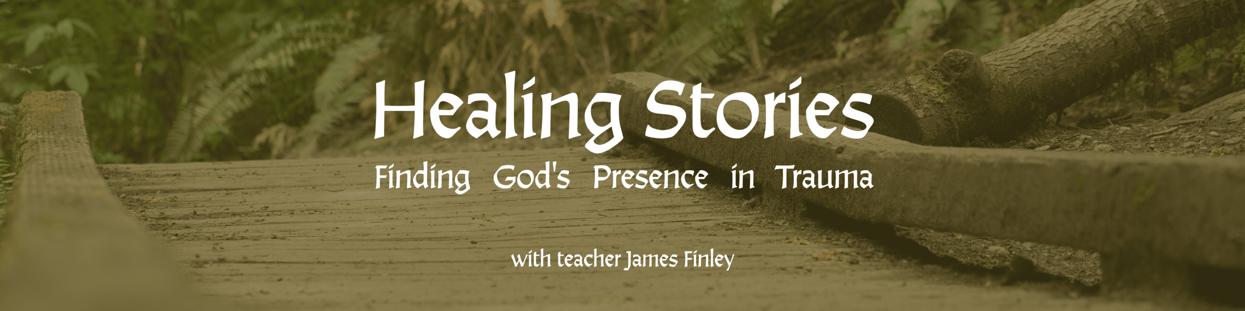Healing Stories Finding God's Presence in Trauma with James Finley