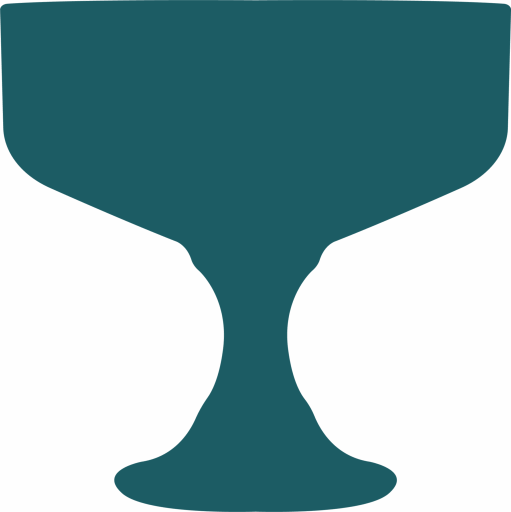 blue goblet