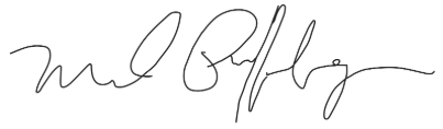Michael Poffenberger signature